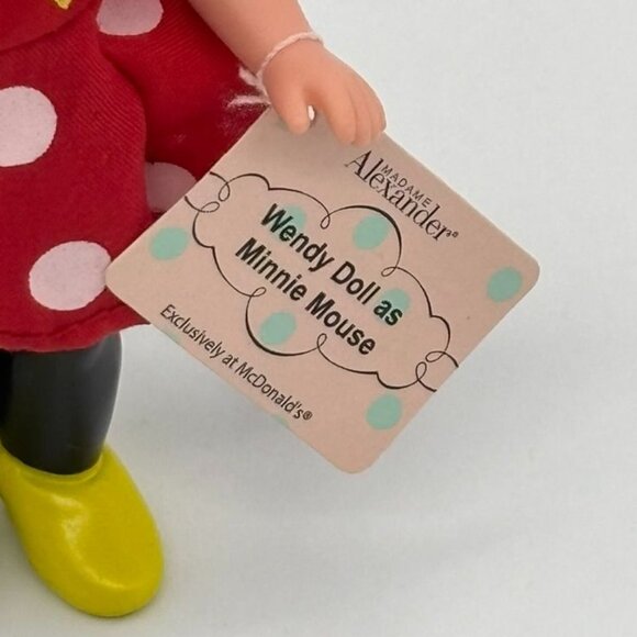 Madam Alexander Wendy Doll as Minnie Mouse Toy Original Packaging McDonalds 2004 - Picture 7 of 14